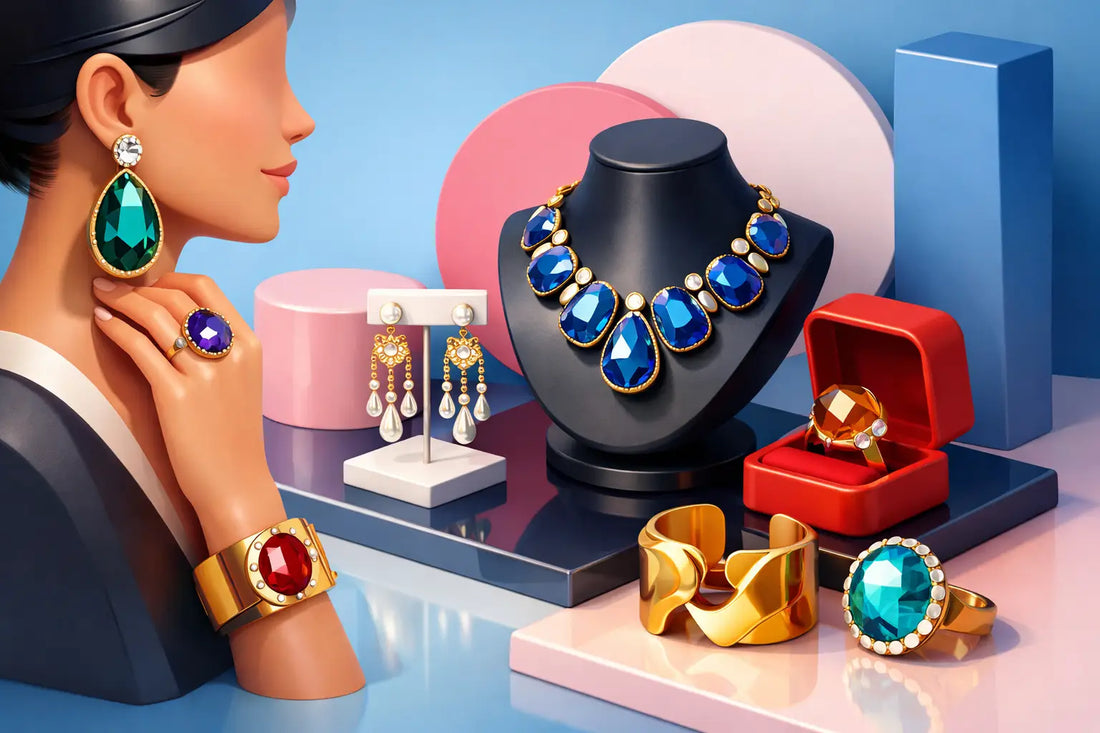 How to Wear Statement Jewelry With Presence