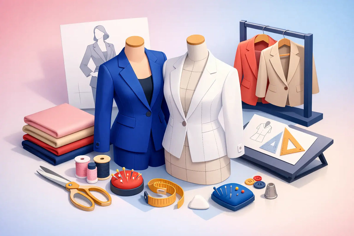 Structured Tailoring Style Guide for Modern Women