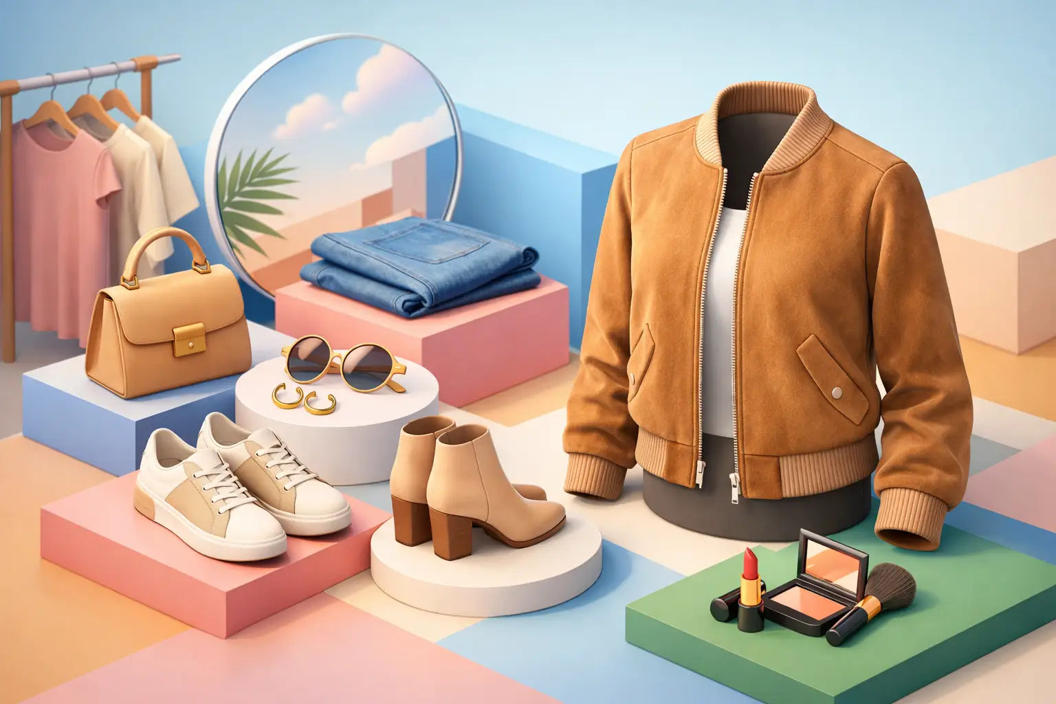 Women’s Suede Bomber Jacket Styling Ideas