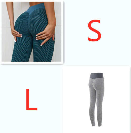Plaid Leggings Fitness Yoga Pants Women's Seamless High Waist Breathable Gym Leggings | Mode