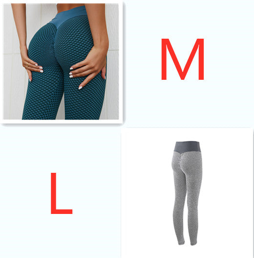 Plaid Leggings Fitness Yoga Pants Women's Seamless High Waist Breathable Gym Leggings | Mode