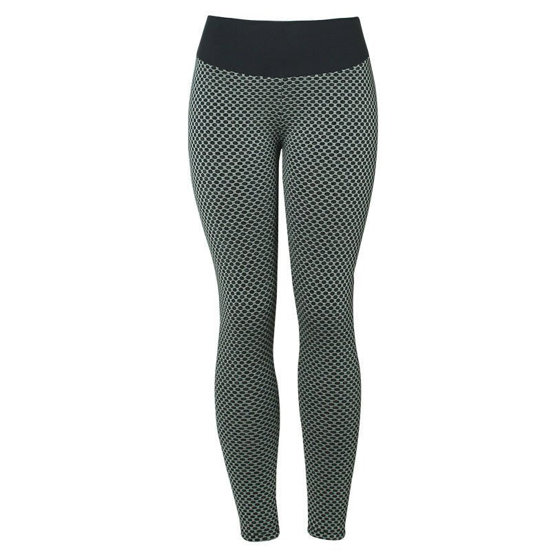 Plaid Leggings Fitness Yoga Pants Women's Seamless High Waist Breathable Gym Leggings | Mode
