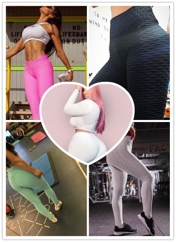 Booty Lifting Anti Cellulite Scrunch Leggings Without Pocket | Mode
