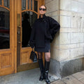 Cross-Border European And American Women's Short Stand-Up Collar Single-Breasted Woolen Coat Trendy And Stylish Woolen Jacket For Women | Mode