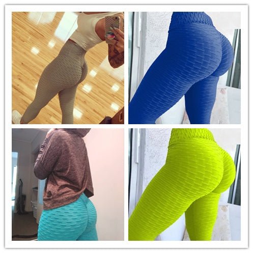 Booty Lifting Anti Cellulite Scrunch Leggings Without Pocket | Mode