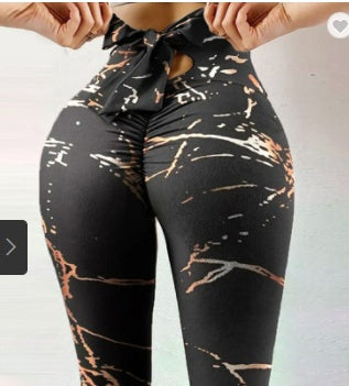 Hip-Lifting Sweatpants Leggings Women's Yoga Pants Stretch Fitness Pants | Mode