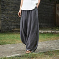 Tight Waist Plus Size Loose Trousers Women Casual Pants | Mode