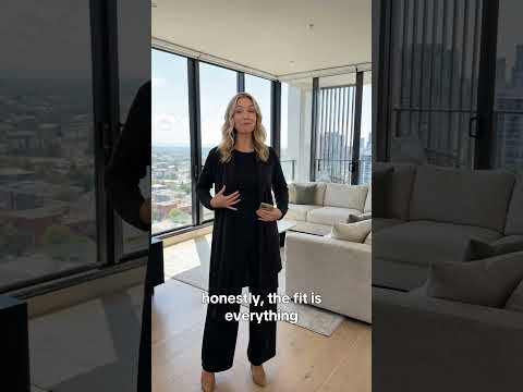 3-piece Cardigan Suit Pure Color Split Sleeveless Vest Top Long Sleeve Jacket And Wide Leg Pants Set